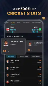 Just Cricket: Fast Live Score screenshot