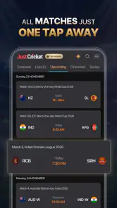 Just Cricket: Fast Live Score screenshot