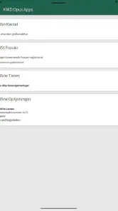 KMD Opus Medarbejder screenshot