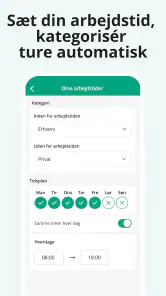 Kørebog til Kørselsregnskab screenshot