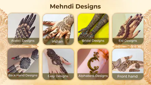 mehndi design: nail art screenshot