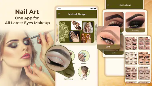 mehndi design: nail art screenshot