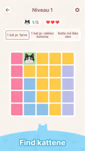 Meowdoku: Hjernepuslespil screenshot