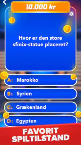Millionær - Quiz & Trivia spil screenshot