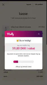 Molly Shopping Assistent screenshot