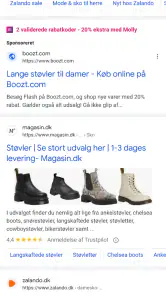 Molly Shopping Assistent screenshot