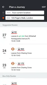 Moovit: Bus, Metro & Tog Info screenshot