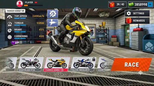 MotoGP Extreme: Race Master 3D screenshot