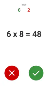 Multiplication Games Math quiz screenshot