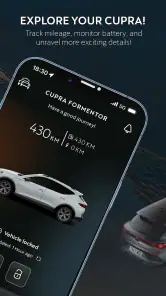 My CUPRA App screenshot