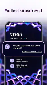 Niagara Launcher ‧ Startskærm screenshot