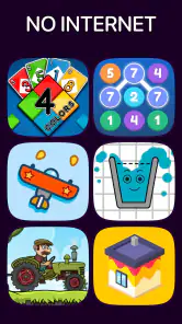 Offline Games: No WiFi - FunOn screenshot
