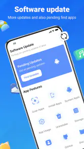 Opdater den nyeste software screenshot