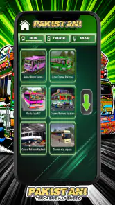 Pakistani Truck Bus Map Bussid screenshot