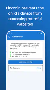 Pinardin: Forældrekontrol screenshot