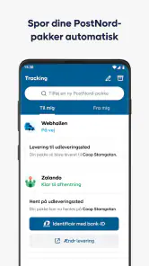 PostNord screenshot