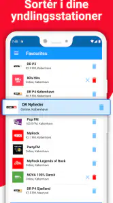 Radio Danmark: Netradio og DAB screenshot