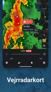RainViewer: Vejrradar Danmark screenshot