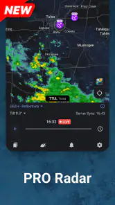 RainViewer: Vejrradar Danmark screenshot
