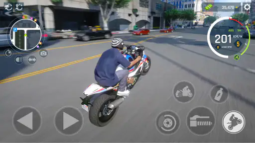 Real Moto Driving Racing World screenshot