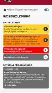 Rejseklar screenshot