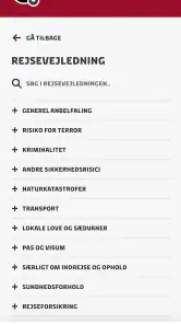 Rejseklar screenshot