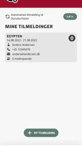 Rejseklar screenshot