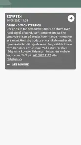Rejseklar screenshot