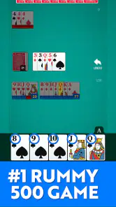 Rummy 500 - Kortspil screenshot