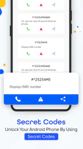 Secret Codes and Android Hacks screenshot