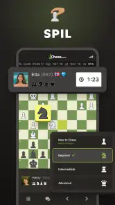 Skak · Spil & Lær Online screenshot