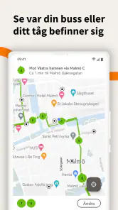 Skånetrafiken screenshot