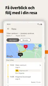 Skånetrafiken screenshot