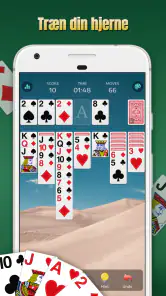 Solitaire kortspil screenshot