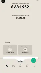 Sparekassen Danmark Mobilbank screenshot
