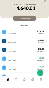 Sparekassen Danmark Mobilbank screenshot