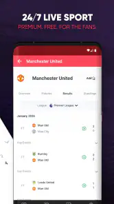 SportyTV: Live Scores & News screenshot