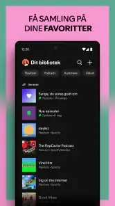 Spotify – musik og podcasts screenshot