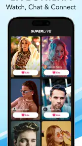 SuperLive - Live stream & chat screenshot