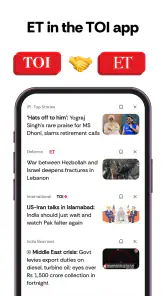 TOI Breaking News App & ePaper screenshot