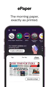 TOI Breaking News App & ePaper screenshot