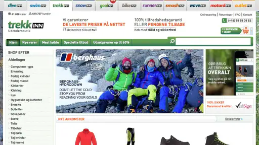 Tradeinn: Sportsbutik screenshot