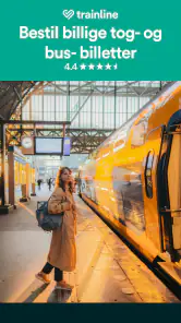 Trainline: Togrejser i Europa screenshot