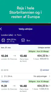 Trainline: Togrejser i Europa screenshot