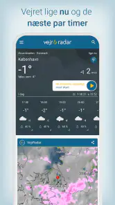 Vejr & Radar screenshot