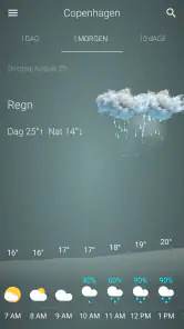Vejret Danmark screenshot