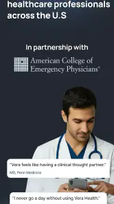 Vera Health: AI for Clinicians screenshot
