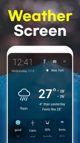 Weather Screen - Forecast screenshot