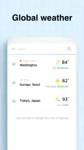 Weather Screen - Forecast screenshot
