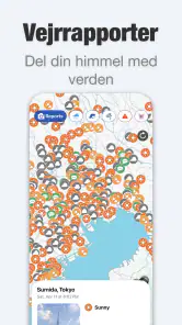 Weathernews Vejrudsigt screenshot